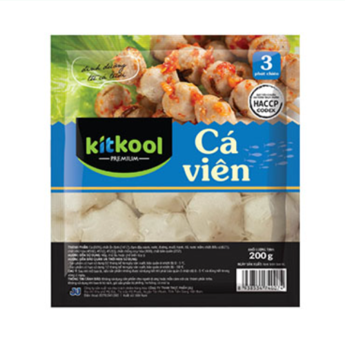 Bao bì đựng cá viên
