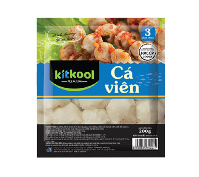 Bao bì đựng cá viên