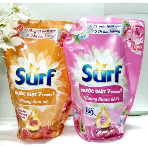 Bao bì đựng nước giặt xả