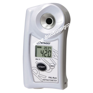 Khúc xạ kế điện tử đo Ethyl alcohol (C2H5OH) trong dung dịch nước chuyên dùng cho rượu Rum (0.0 - 53.0%)  ATAGO PAL-Rum