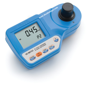 Máy đo tổng độ cứng và nồng độ sắt Hanna HI96741(0.00 to 4.70 mg/L (ppm), 0 to 1.60 mg/L (ppm))