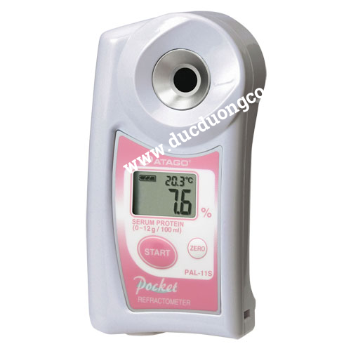 Khúc xạ kế điện tử đo nồng độ Protein trong máu (0.0 – 12.0g/100ml) ATAGO PAL-11S
