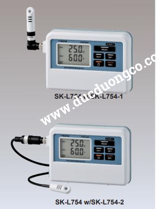 Thiết bị ghi nhiệt độ, độ ẩm SK SATO SK-L754