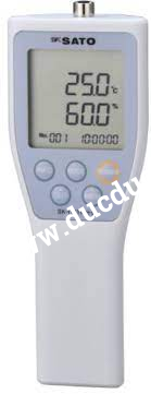 Nhiệt ẩm kế điện tử cầm tay SK-110TRH-B-EX ( Chưa bao gồm đầu dò) ,