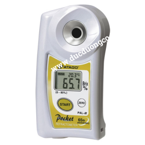 Khúc xạ kế điện tử đo độ ngọt (0 - 85% Brix) Atago Pal-α