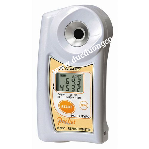 Khúc xạ kế điện tử đo hàm lượng béo Butyro (0.0 - 23.0%) và chỉ số khúc xạ ATAGO PAL-Butyro