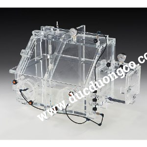 Tủ đóng chất chuẩn chân không loại VG-600 N (với pass box) 27379 AS ONE