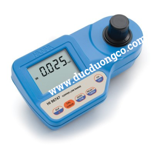 Hanna HI96747 Copper, Low Range, Portable Photometer (0.000 to 1.500 mg/L)