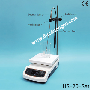Máy khuấy từ gia nhiệt kỹ thuật số 20 lít