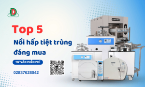 Top 5 nồi hấp ướt tiệt trùng đáng mua nhất hiện nay