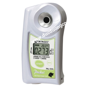 Khúc xạ kế điện tử đo tỉ trọng Urine S.G. cho chó (1.0000 đến 1.0600) ATAGO PAL-DOG