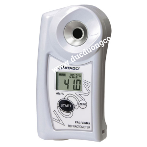 Khúc xạ kế điện tử đo Ethyl alcohol (C2H5OH) trong dung dịch nước chuyên dùng cho rượu Vodka (0.0 - 53.0%) ATAGO PAL-Vodka
