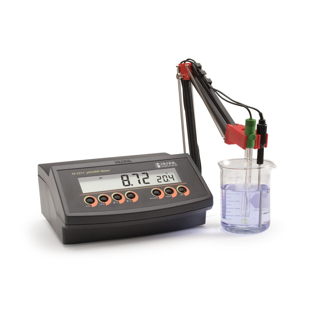 Máy ghi dữ liệu pH để bàn Hanna HI2214-02