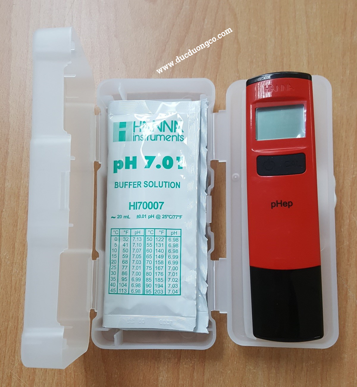 Máy đo PH HANNA HI98107