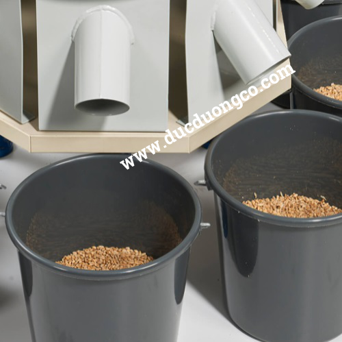 Máy chia mẫu hạt, ngũ cốc Vario 4-8 Pfeuffer – Đức