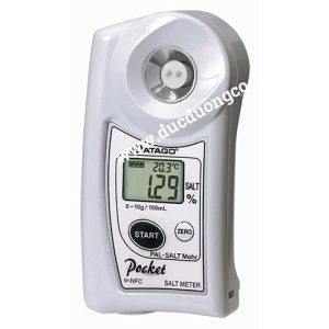Khúc xạ kế điện tử đo độ mặn trong thực phẩm (0.00 - 10.00%) ATAGO PAL-Salt Mohr