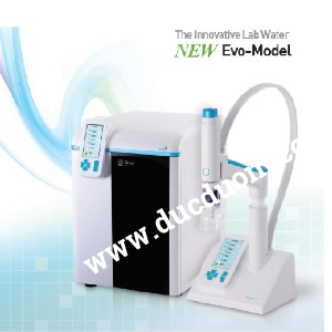 Hệ thống lọc nước siêu sạch loại 1 và loại 3, 10 Lít/h , Evo-CB Dio UV, Ứng dụng sắc kí, phân tích vi lượng