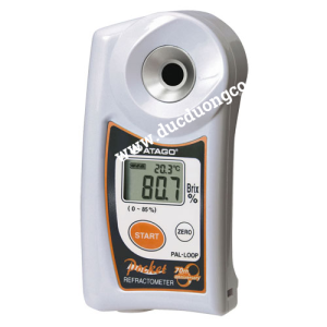 Khúc xạ kế điện tử đo độ ngọt (0.0 – 85.0% Brix) Atago Pal-Loop