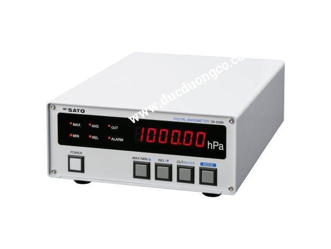 Máy đo áp suất điện tử SK Sato SK-500B (600.00 to 1100.00 hPa )