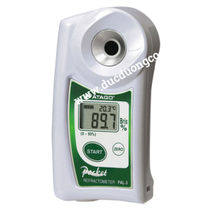 Khúc xạ kế điện tử đo độ ngọt (0 - 93% Brix) Atago PAL-3