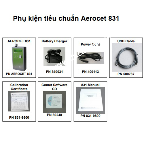 Máy đo nồng độ bụi cầm tay MetOne Aerocet 831