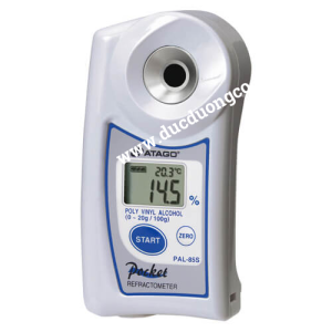 Khúc xạ kế điện tử đo Polyvinyl alcohol trong dung dịch nước g/100g (0.0 – 20.0%) ATAGO PAL-85S