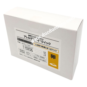 Bộ test phát hiện nhanh chất gây dị ứng của trứng, Allergeneye® Quick dùng cho bề mặt, Code: 089882 , 5 Test/Hộp + Tăm bông và đệm PBS