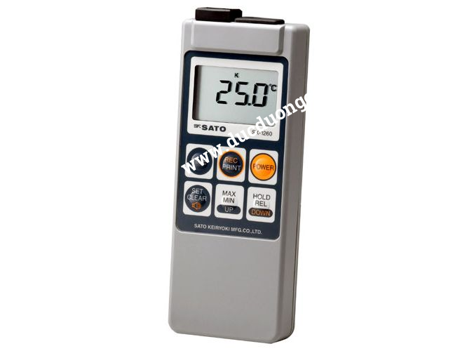 Nhiệt kế điện tử Sato SK-1260 (-30.0 to 199.9°C)- không kèm đầu dò