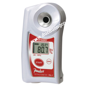 Khúc xạ kế điện tử đo độ ngọt (45.0 – 93.0% Brix) Atago Pal-2