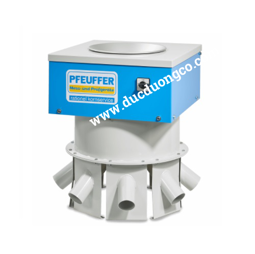 Máy chia mẫu hạt, ngũ cốc Vario 4-8 Pfeuffer – Đức