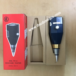 Máy đo pH và độ ẩm đất TAKEMURA DM15