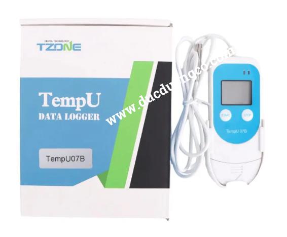 Thiết bị ghi nhiệt độ và độ ẩm -30°C ~ +60°C; 5% ~ 95% RH Model: TempU07B, Tzone digital